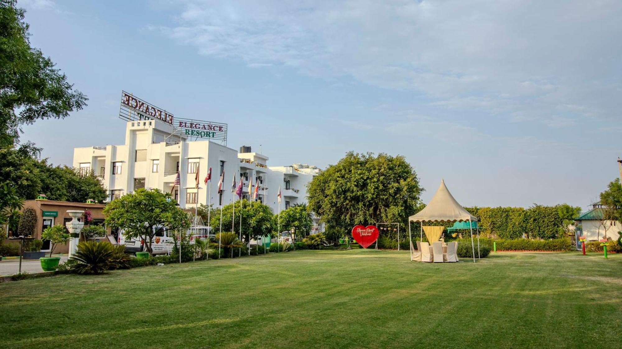 Elegance Resort Vrindāvan Exteriör bild