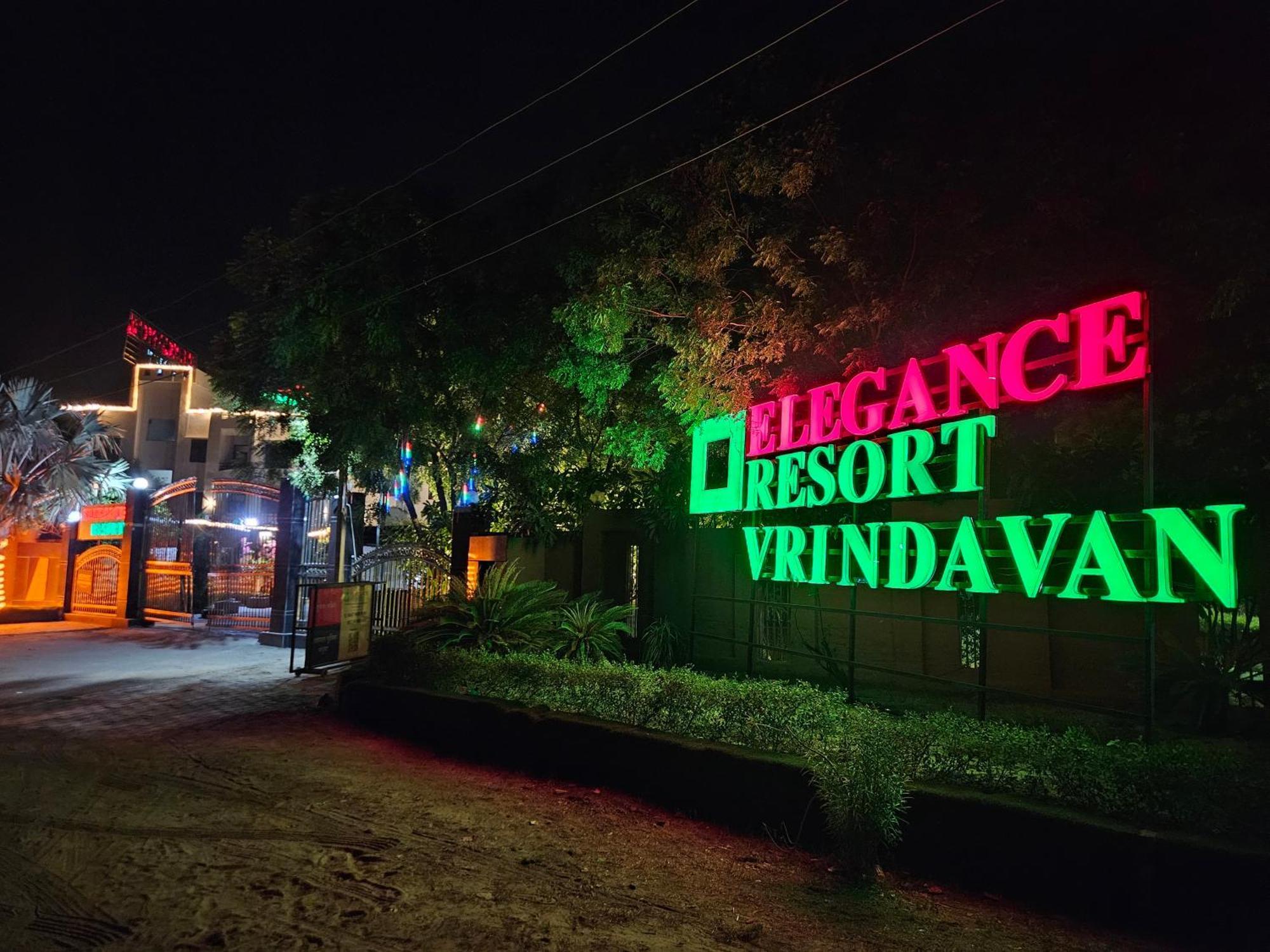 Elegance Resort Vrindāvan Exteriör bild