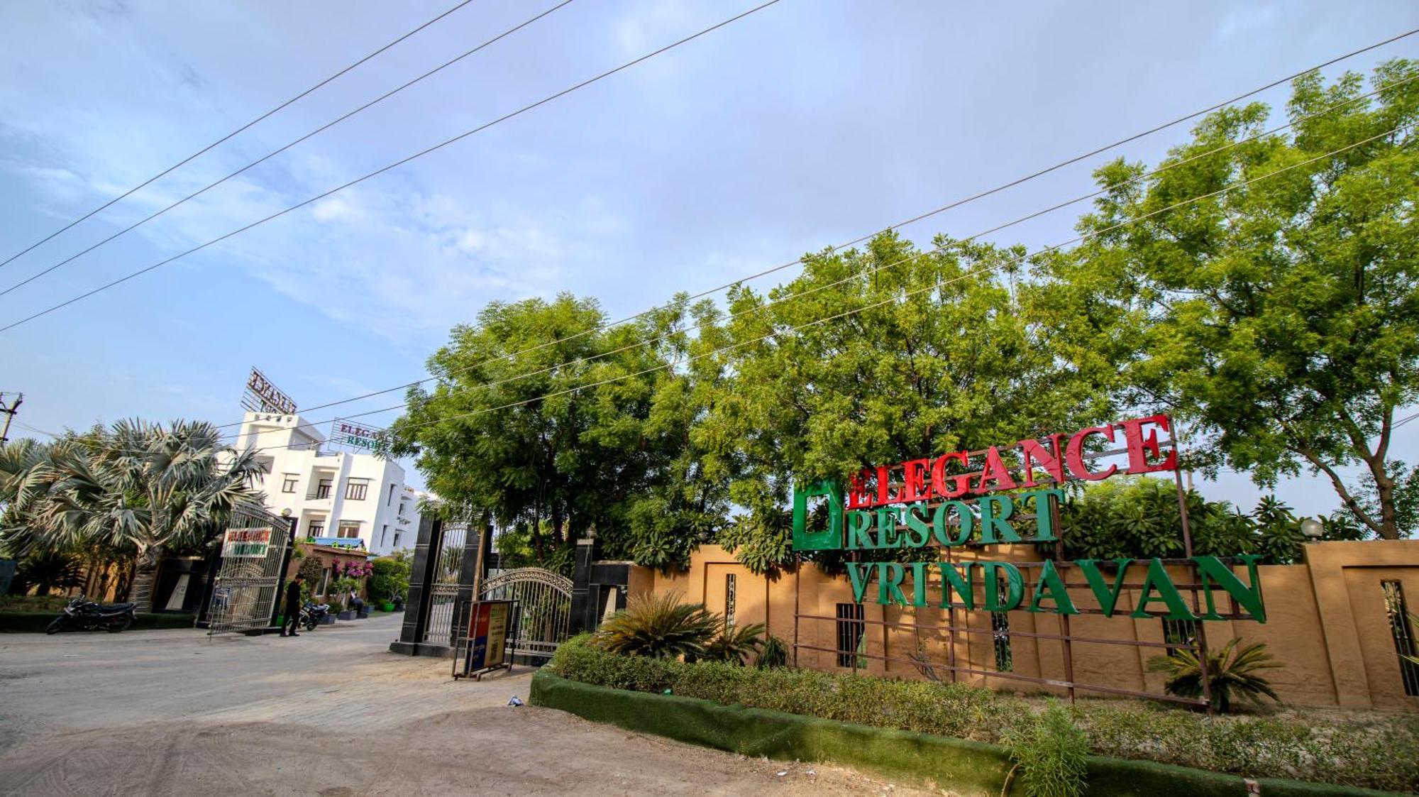 Elegance Resort Vrindāvan Exteriör bild