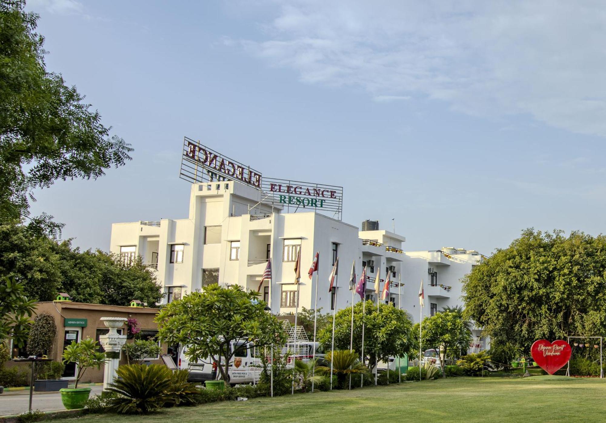 Elegance Resort Vrindāvan Exteriör bild